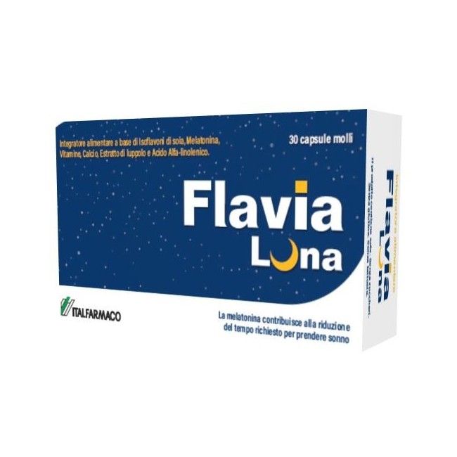 Italfarmaco Flavia Luna integratore 30 Capsule Molli