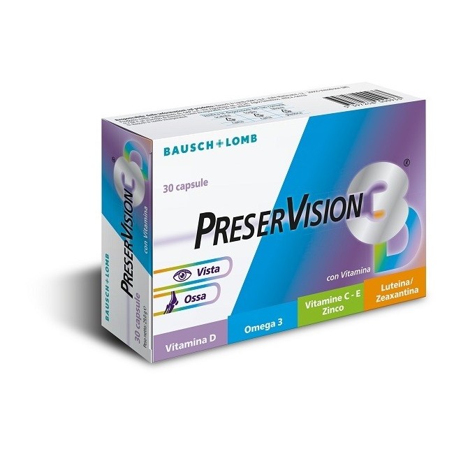 Bausch & Lomb-iom Preservision 3d 30 Capsule Molli