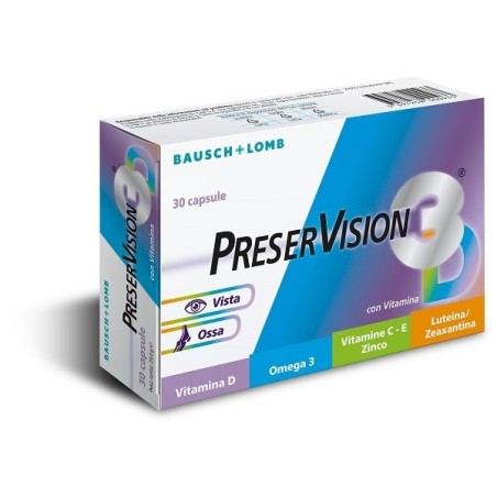 Bausch & Lomb-iom Preservision 3d 30 Capsule Molli