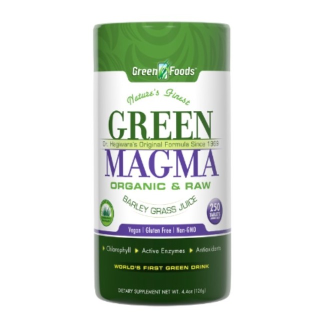 Green Magma erba d'orzo 250 compresse