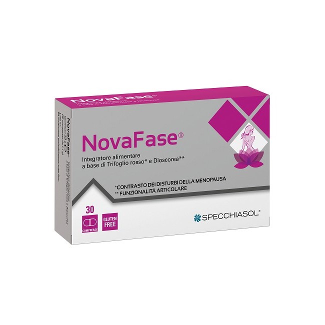 Novafase 30 compresse integratore per la menopausa