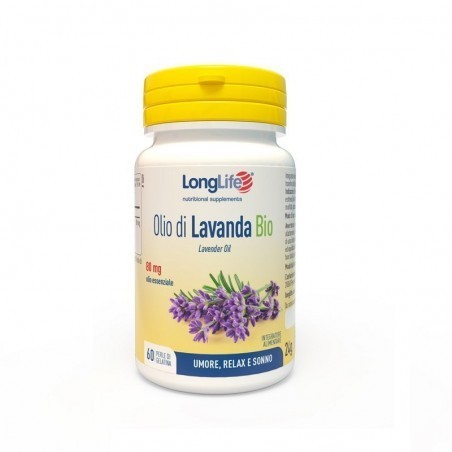 Longlife olio di lavanda bio integratore 60 perle