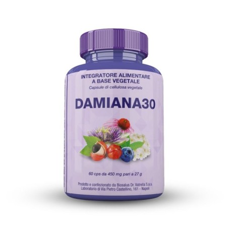 Biosalus Di Vatrella A. Damiana30 60 Capsule 27 Grammi