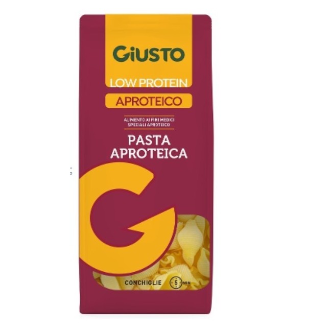 Giusto Pasta Aproteica Conchiglie 500 Gr