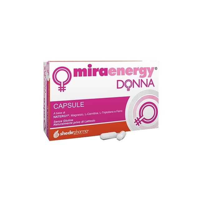 Shedir pharma Miraenergy donna Integratore 40 capsule