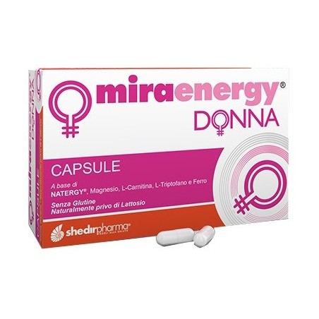 Shedir pharma Miraenergy donna Integratore 40 capsule