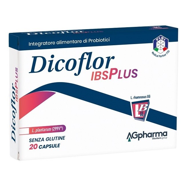 Dicoflor ibsplus integratore 20 capsule