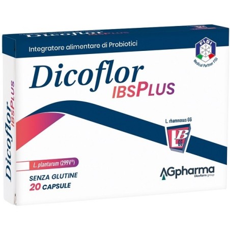 Dicoflor ibsplus integratore 20 capsule