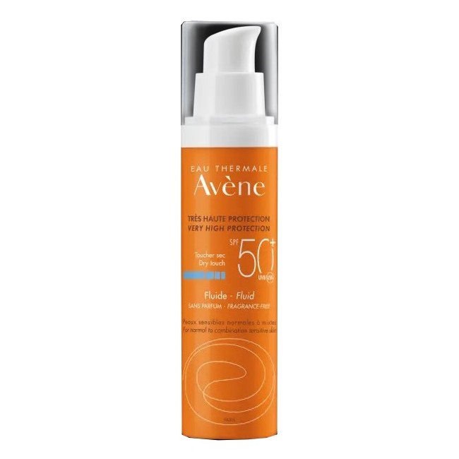 Avene solare fluido spf50+ senza profumo