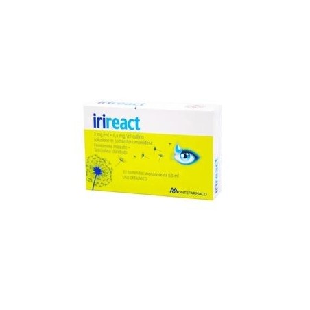 Montefarmaco Irireact collirio 10 flaconcini 0,5 ml