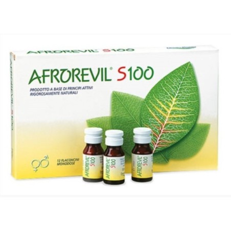 Afrorevil S100 12 Flaconcini 10ml 4 Pezzi