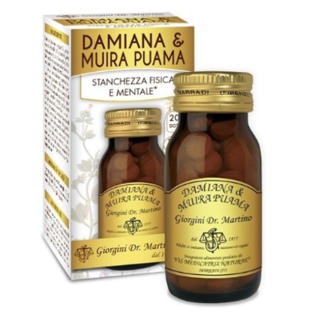 Dr Giorgini Damiana & Muira Puama 100 Pastiglie 6 Pezzi