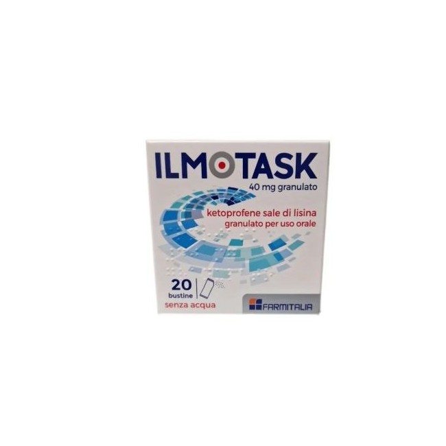 Ilmotask 20 bustine 40mg farmaco a base di ketoptofene