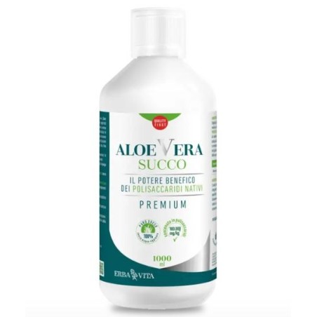 Erba vita Aloe vera succo premium 1000 ml