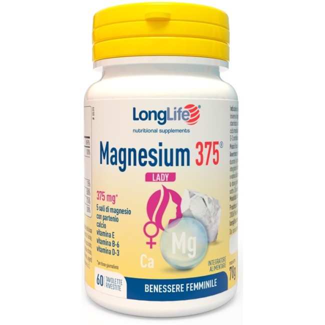 Longlife magnesium 375 lady 60 tavolette