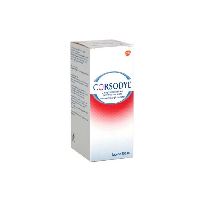 Corsodyl Soluzione 150ml 200mg/100g