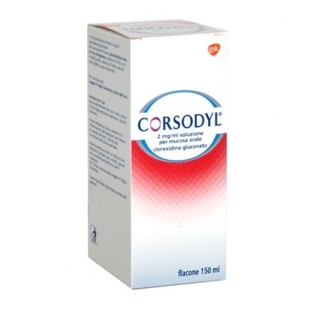 Corsodyl Soluzione 150ml 200mg/100g