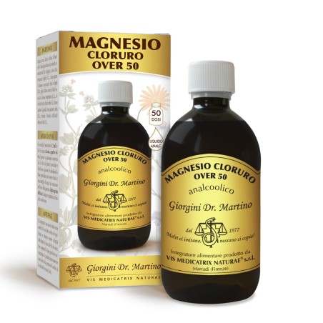 Magnesio cloruro over 50 500 ml liquido analcolico