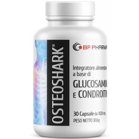 Bf pharma Osteoshark+ integratore 30 capsule