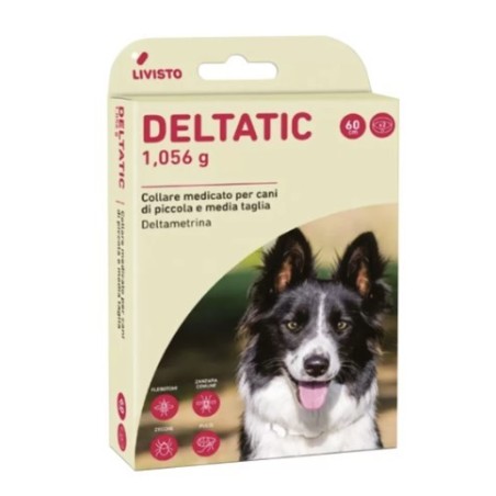 Vetpharma Animal Health S. L. Deltatic Collare Medicato Per Cani Di Piccola E Media Taglia