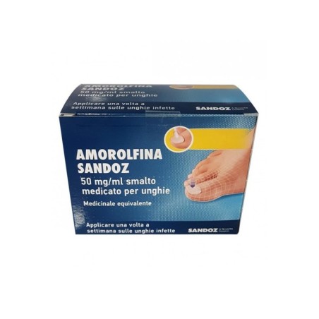 Amorolfina Sandoz 50 Mg/ml Smalto Medicato Per Unghie