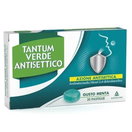 Angelini Tantum Verde Antisettico Pastiglie Gusto Menta