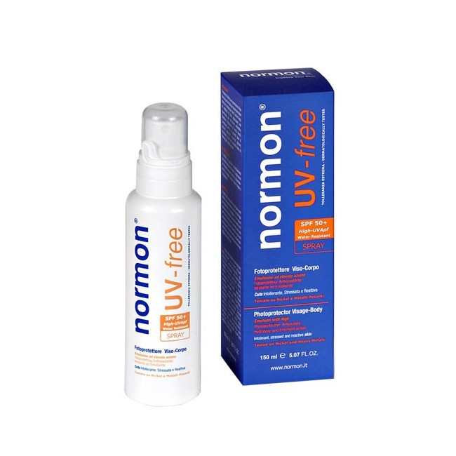 Normon uv free spray viso corpo 150 ml