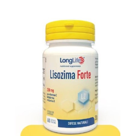 Longlife lisozima forte 60 capsule