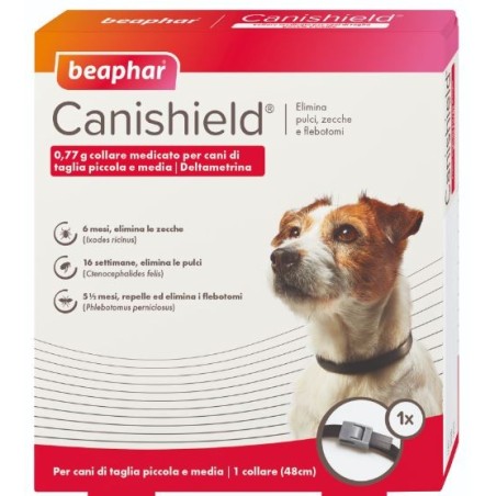 Beaphar Caneshield collare cane medio e piccolo 1 pezzo