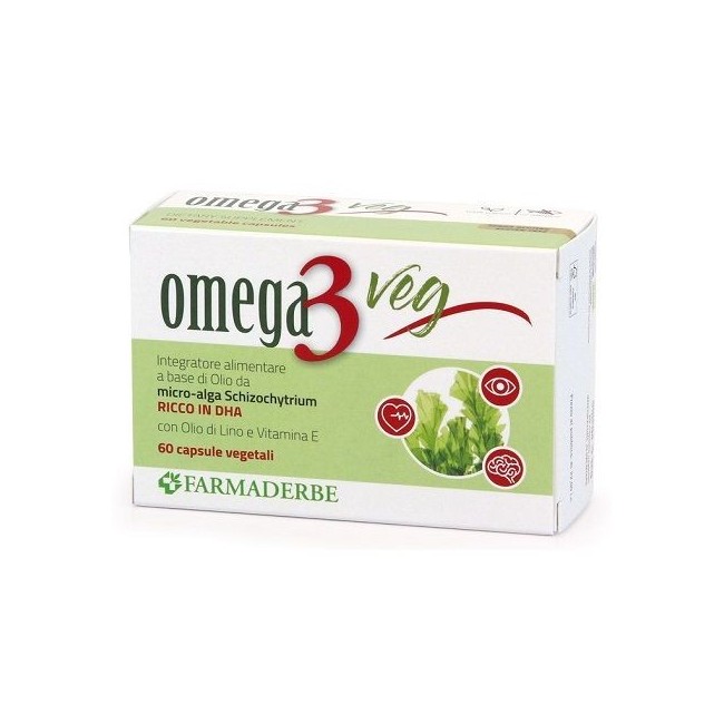 Farmaderbe Omega3 Veg 60 Capsule Vegetali