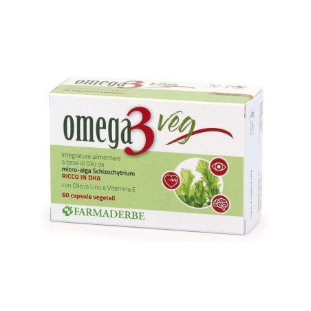 Farmaderbe Omega3 Veg 60 Capsule Vegetali