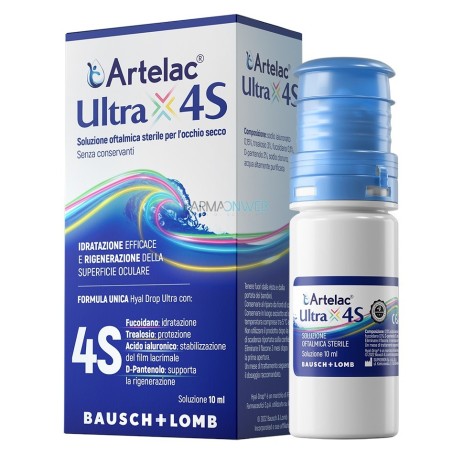 Bausch & Lomb-iom Artelac Ultra 4s 10 Ml