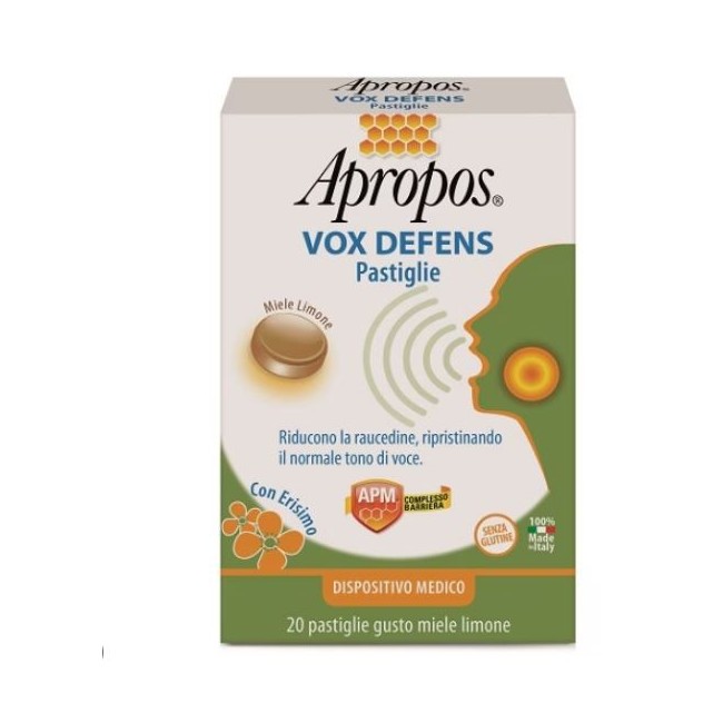 Desa Pharma Apropos Vox Defens Pro Miele Limone 20 Pastiglie