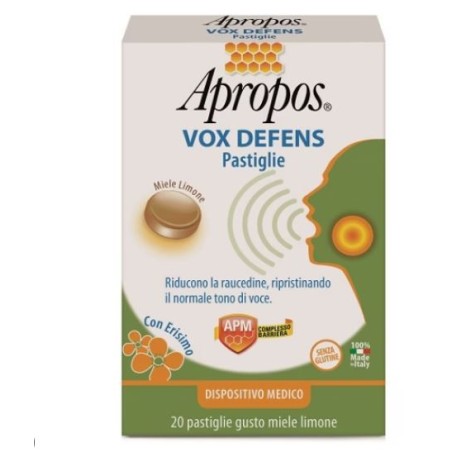 Desa Pharma Apropos Vox Defens Pro Miele Limone 20 Pastiglie