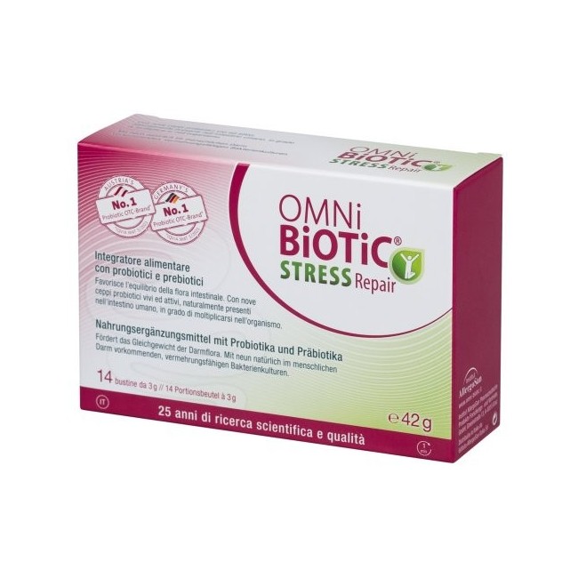 Institut Allergosan Gmbh Omni Biotic Stress Repair 14 Bustine Da 3 G