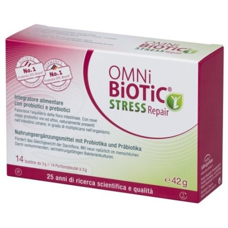 Institut Allergosan Gmbh Omni Biotic Stress Repair 14 Bustine Da 3 G