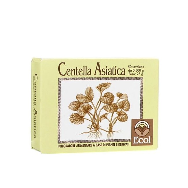 Ecol Centella Asiat 50 Tavolette 0,5 G