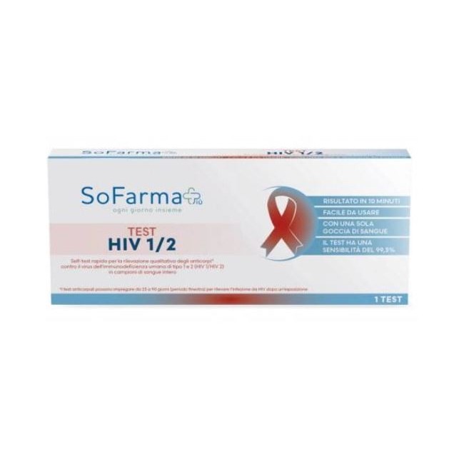 So. Farma. Morra Sofarmapiu' Test Autodiagnostico Hiv 1/2