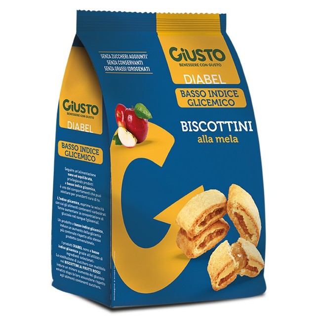 Farmafood Giusto Diabel Biscottini Mela 250 G