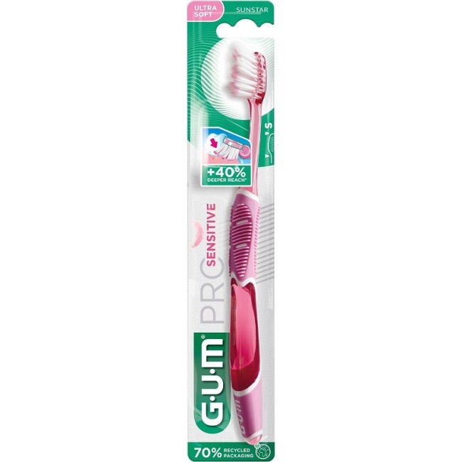 Gum Pro Sensitive Spazzolino Uomo Morbido 