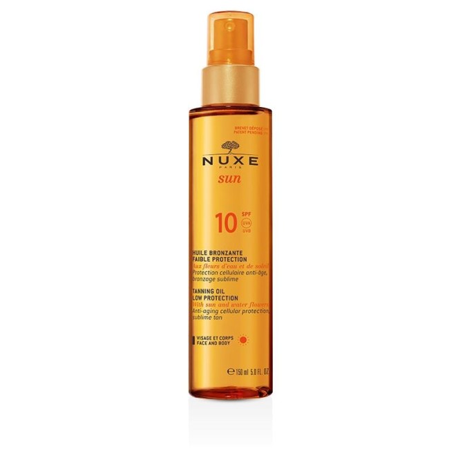 Nuxe Sun Olio Solare Viso E Corpo Spf10 150 Ml