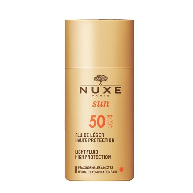 Nuxe Sun Fluido Leggero Alta Protezione Spf50