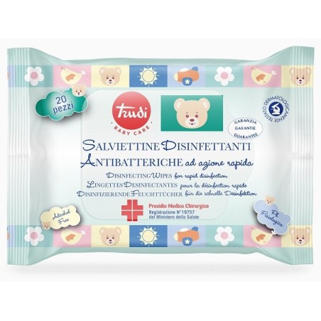 Trudi Baby Care Salviettine Disinfettanti Pmc 20 Pezzi