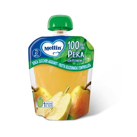 Danone Nutricia Soc. Ben. Mellin 100% Pera 90 G