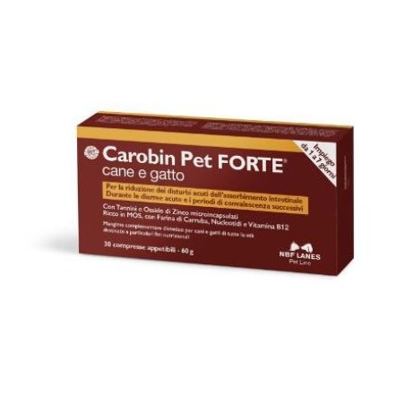 N. B. F. Lanes Carobin Pet Forte 30 Compresse