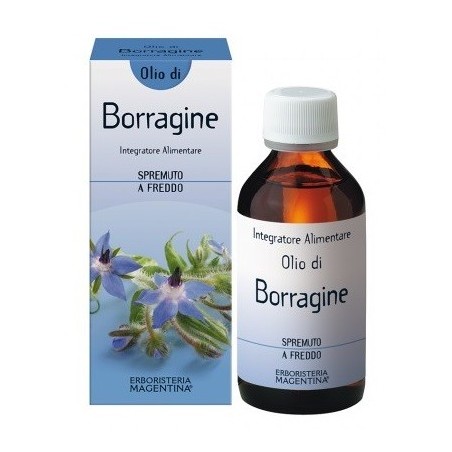 Erboristeria Magentina Borragine Olio Vegetale 100 Ml