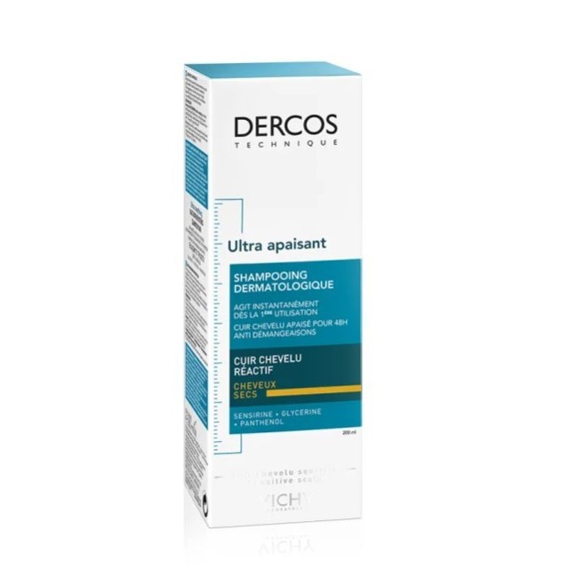 Dercos Shampoo Ultra Lenitivo Capelli Secchi 200ml