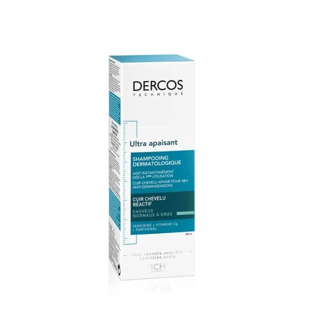 Dercos Shampoo Ultra Lenitivo Capelli Grassi 200ml