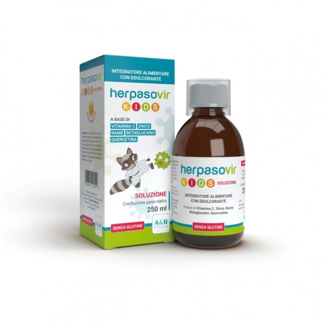 A & R Pharma Di Pardini F. Herpasovir Kids Soluzione Rt 250 Ml