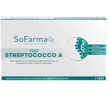 So. Farma. Morra Test Rapido Streptococco A Sofarmapiu' 1 pezzo